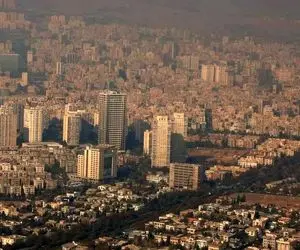 تصاویر نگران کننده از کیفیت هوای تهران یکشنبه 2 آذر