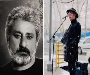 آواز خیابانی؛ اجرای کنار خیابان مرد جوان از اون درخت سربلند پر غرور ابراهیم حامدی