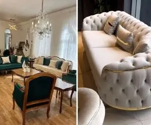 جدیدترین مبلمان ترند 2025 در یافت آباد؛ نمونه های فوق جذاب و شیک که فضا باهاشون مدرنه