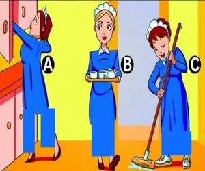 بازی فکری؛ اگه با هوشت همه رو به ستوه و درد آوردی بگو کدوم خدمتکار باردار