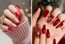 فکر میکنی قرمز یه رنگه؟انواع و اقسام لاک قرمز از گوجه ای تا کلاسیک با طراحی های متنوع