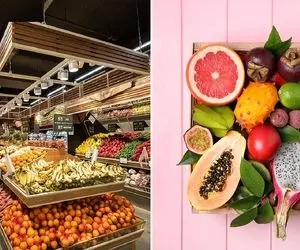 بهترین میوه فروشی های تهران / فروش میوه های خارجی به صورت فله ای نصف قیمت در اینجا