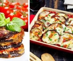 طرز تهیه پارمیجانا خوشمزه و لذیذ / یه خوراک بادمجون ایتالیایی که مزش فوق العادست