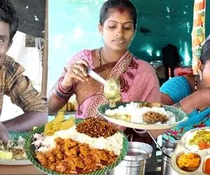 غذای خیابانی؛ ببینید واسه دستپخت خیابونی دلربای این مادر و دختر چه صفی بستن ملت