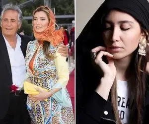 نیکی مظفری رو دَدیش آسه آسه آورد حالا چه ریسه ریسه ای میره؛ خانم تریپ زده کوتاهه عالم!