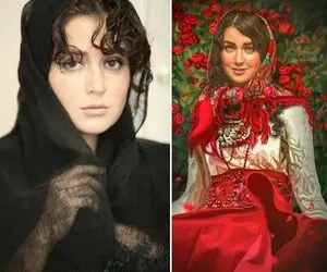 تیپ چشمگیر "افسانه پاکرو" با گردنبند طلاش؛ خوشگلِ چشم رنگی دل همه رو تو بردی!