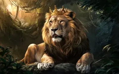 اگر حیوانات آدم بودند؛ شیر سلطان جنگل حرفه ای بیگودی پیچ میشه