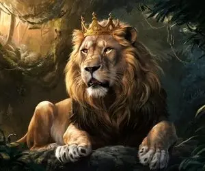 اگر حیوانات آدم بودند؛ شیر سلطان جنگل حرفه ای بیگودی پیچ میشه