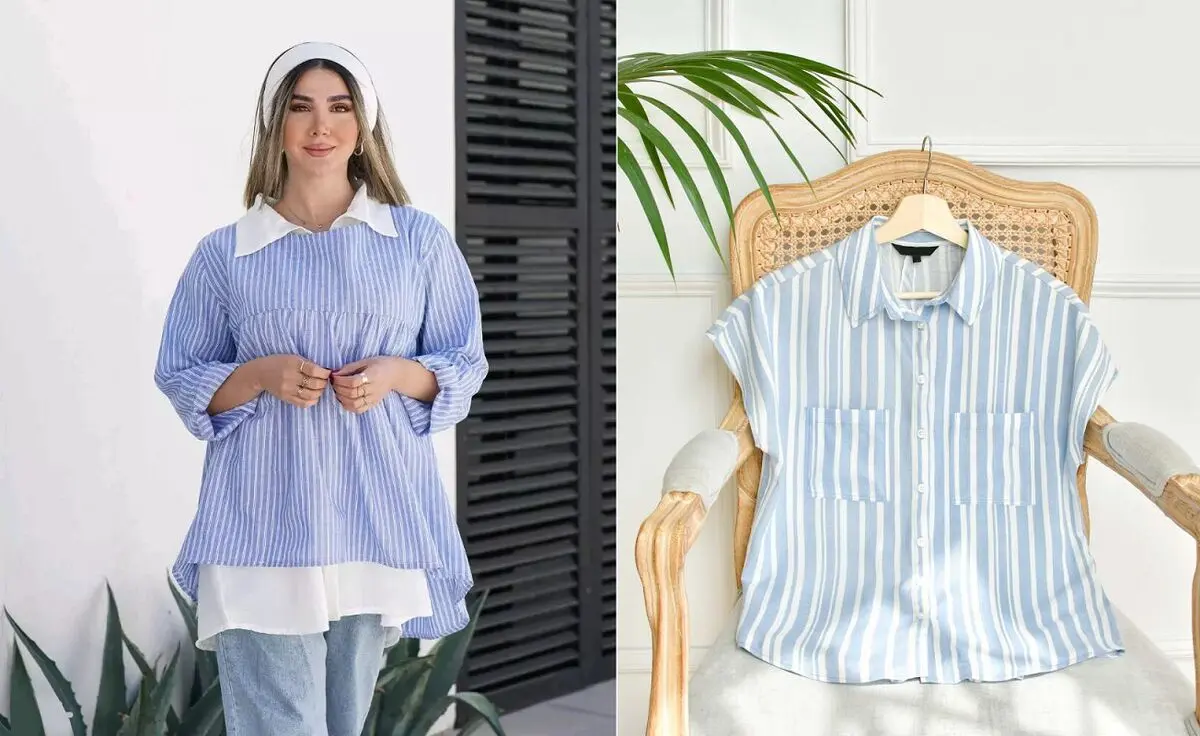 شومیز راه راه
