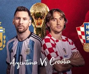 ساعت بازی آرژانتین - کرواسی امروز سه شنبه 22 آذر