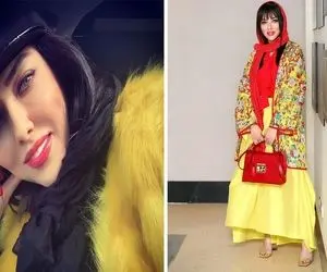 دویدن "لیلا اوتادی" با تیپ شیک و پاشنه خیلی بلننند؛ رفاقت خانوم با فالووراش!