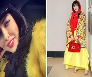 دویدن "لیلا اوتادی" با تیپ شیک و پاشنه خیلی بلننند؛ رفاقت خانوم با فالووراش!