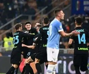 اینتر 2-1 لاتزیو؛ صدر جدول دوباره آبی شد!