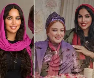 "مریم رهنما" خواهر بهاره خانم یه میکاپ آرتیستِ خفن؛ چه آبجی پلنگیم داره!