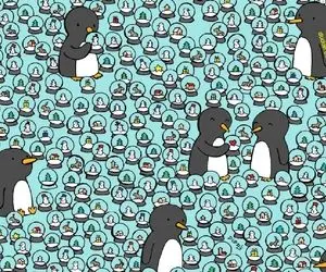 بازی فکری؛ بین گوی پنگوئن ها 4 (star) ستاره پیدا کن و نشون بده بندبند وجودت از چیه