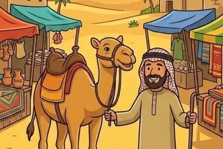 بازی فکری؛ اگه خودت را باهوش می دونی 2 اشتباه پنهان در این بازار صحرایی را پیدا کن