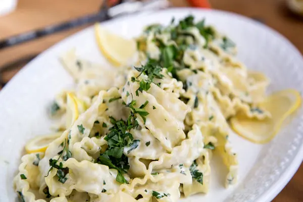 recipe of pasta with basilikum suse