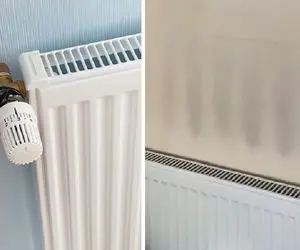 رو دیوار بالای شوفاژ دوده گرفته و سیاه شده؟ میدونم مشکل منم هست اینجوری حلش کردم