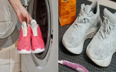 کفشم بنداز تو ماشین لباسشویی راحت باش/ راهنمای کامل شستن کفش در لباسشویی بدون آسیب
