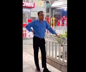 آواز خیابانی؛ ببینید نگهبان چه احساسی آهنگ تو که معنای عشقی رو میخونه ملت شوکه شدن