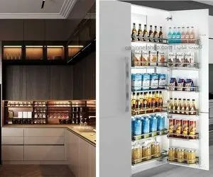 معرفی اکسسوری های جذاب کابینت / با هزینه کم آشپزخونه رو لاکچری و منظم کن