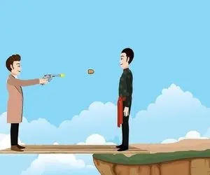 بازی فکری؛ صف اول باهوشا می ایستی اگه بگی تو لبه پرتگاه کدوم زنده میمونه