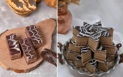 طرز تهیه شیرینی میکادو مجلسی / بهترین دستور برای تهیه یه میکادوی خوشمزه