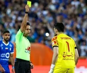 هیچکس بازیکن اخراج شده در بازی استقلال - فولاد را ندید!