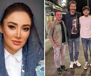 سفر در زمان 14 سال پیش؛ بهاره افشاری، سردار آزمون و دوستانش در پاریس قبل ازدواج