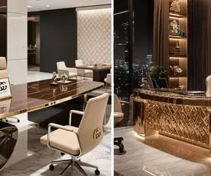 میز برای مدیریت ام دی اف کلاسیک بهتره یا چوبی پرقدرت؛ مزایا و معایب هر کدوم با نمونه