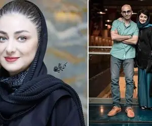 "ویدا جوان" انگار از خواب بیدار شده اومد محفل بازیگرا؛ کاریزما با لباس مردانه و پاشنه!