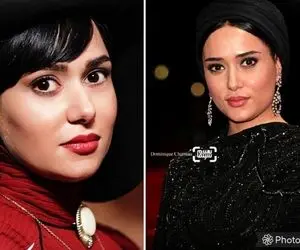 "پریناز خانم نچرال" با لب سُرخ و چشم و ابروی مشکی همه چیو تموم کرد؛ ناز و باوقار!