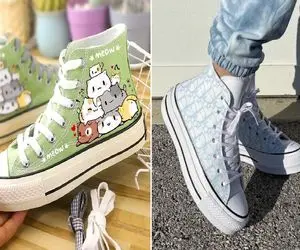 کتونی آل استار طرح جدید برای عید 1404/ امسال کلیشه انتخاب کفش برای عیدو بزار کنار 