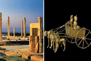 ارابه چهار اسب طلایی؛ گنجینه آمودریا و جلوه‌ای از هنر و قدرت هخامنشی