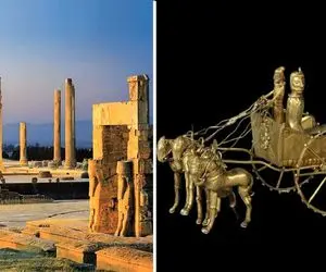 ارابه چهار اسب طلایی؛ گنجینه آمودریا و جلوه‌ای از هنر و قدرت هخامنشی