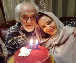 مراسم تشییع جنازه پدر بهاره رهنما