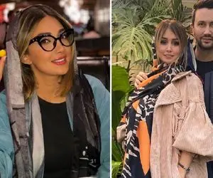 دورهمی صمیمانه "شاهرخ خان استخری" با خانم میکاپ آرتیست؛ همه شاخا جَمعن!