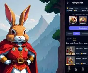 کارت های راکی رابیت (rocky rabbit) امروز جمعه 17 شهریور + آموزش وارد کردن