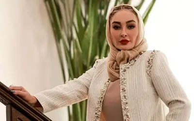 تصویر تازه الهام حمیدی با پوششی کلاسیک