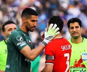 وقتی کاپیتان استقلال تمام قد پشت شجاع درآمد