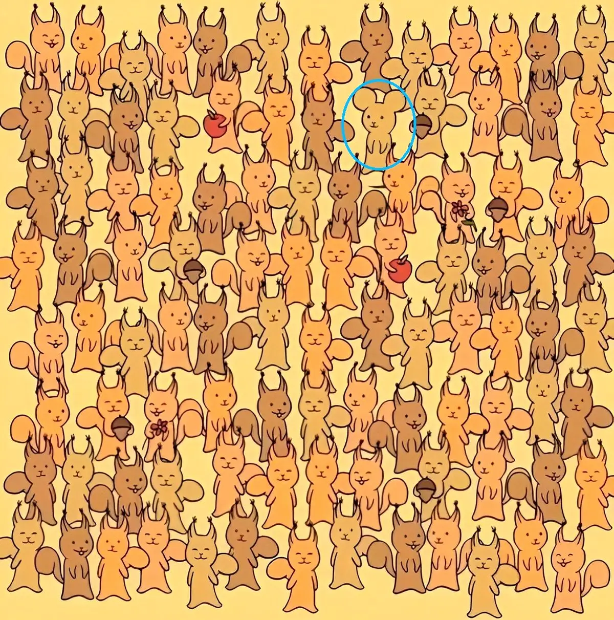 پاسخ-تست-بینایی-پیدا-کردن-موش-میان-سنجابها