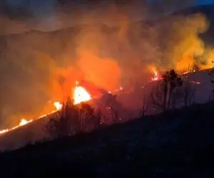 احتمال شروع آتش‌سوزی زودهنگام در مراتع