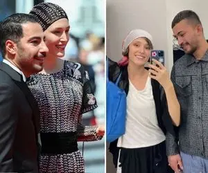 استایل وا داده فرشته حسینی وقتی با نوید فِلنگو بستن؛ خانم دُخی ایرونیارو گذاشته جیبش!