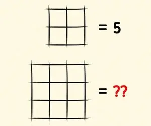 جدیدترین تست هوش تصویری با جواب؛ اگه هوشت اذیتت میکنه بگو چندتا مربع تو تصویر هست؟