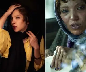 گوشواره غول با طرح آبادان"صدف اسپهبدی" ترکوند؛ خانوم به یکباره نگاهارو سمت خودش برد!