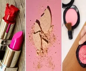ترمیم لوازم آرایشی شکسته مثل رژگونه، پنکک و رژ / یه خانم با سلیقه باید اینو بلد باشه