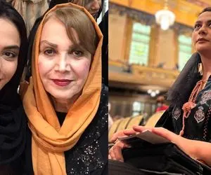 (عکس) خواهران فرجاد داغدار مادرشان؛ سرطان مارال خوب شد؟