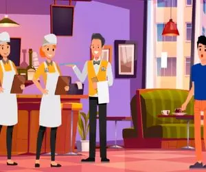 بازی فکری؛ اگه با هوشت عز و جز نخبگان رو درآوردی بگو کدوم گارسون انسان نیست و خوناشام