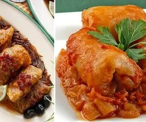 طرز تهیه دلمه کلم برگ تبریزی / روش پخت عالی با طعم بی نظیر