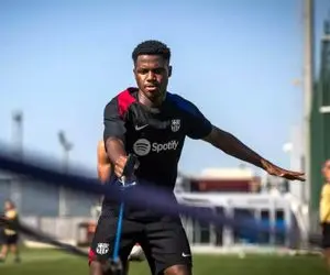 یک مهاجم دیگر بارسلونا هم مصدوم شد